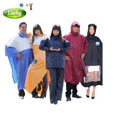 Các loại áo mưa 